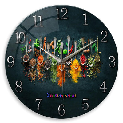 Constantplanet 14" Silent Wall Clock
